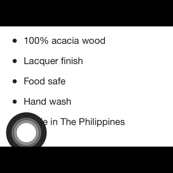 NWOT CRATE&BARREL Acacia Wood Serving Pieces - Picture 3 of 3